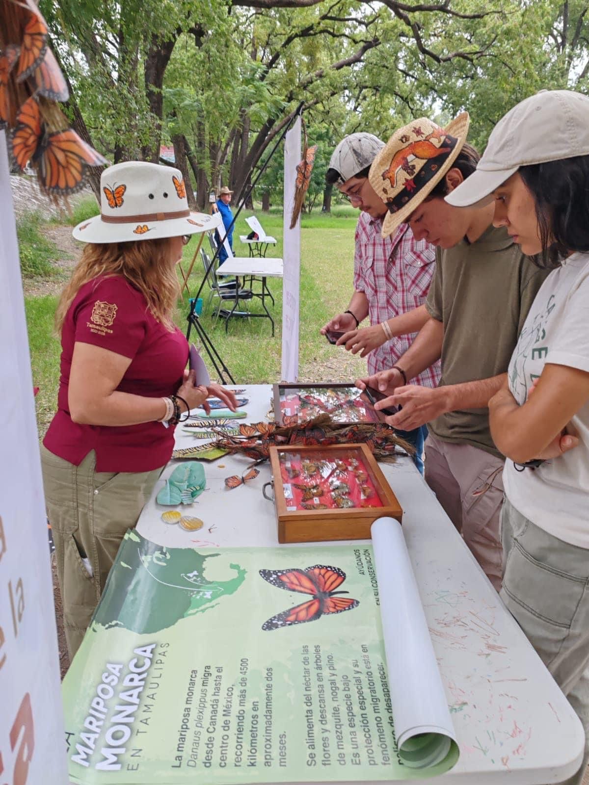 Invita Comisión de Parques al Festival de la Mariposa Monarca en Gómez Farías