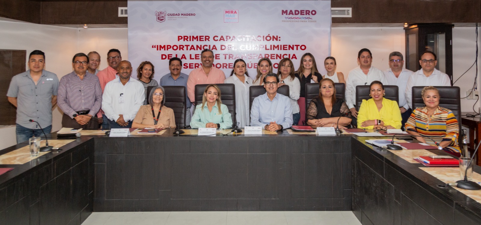 Ciudad Madero primer municipio en recibir capacitación de transparencia