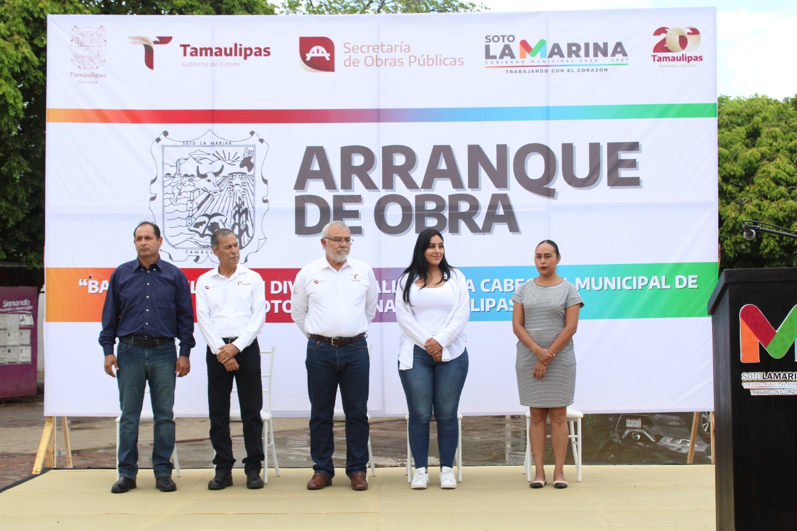 Con voluntad y trabajo, el progreso y desarrollo llega a Soto la Marina