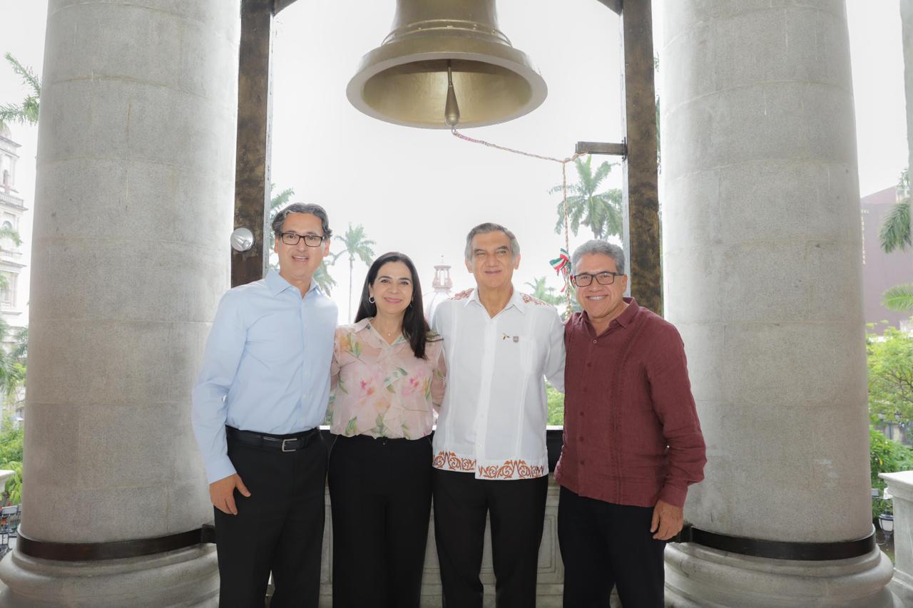 Mónica Villarreal y los Alcaldes de la Zona se Reúnen con Gobernador del Estado en Tampico