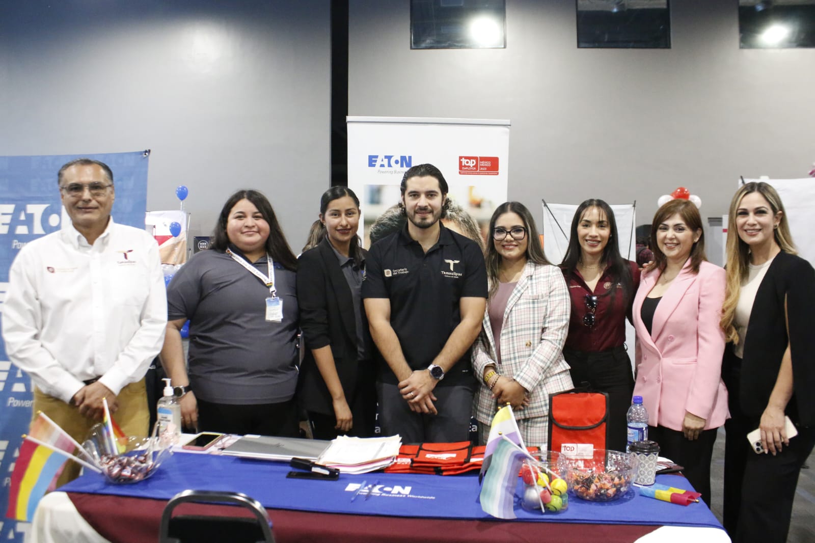 Más de mil personas asistieron a la Feria del Empleo Reynosa 2024 organizada por la Secretaría del Trabajo