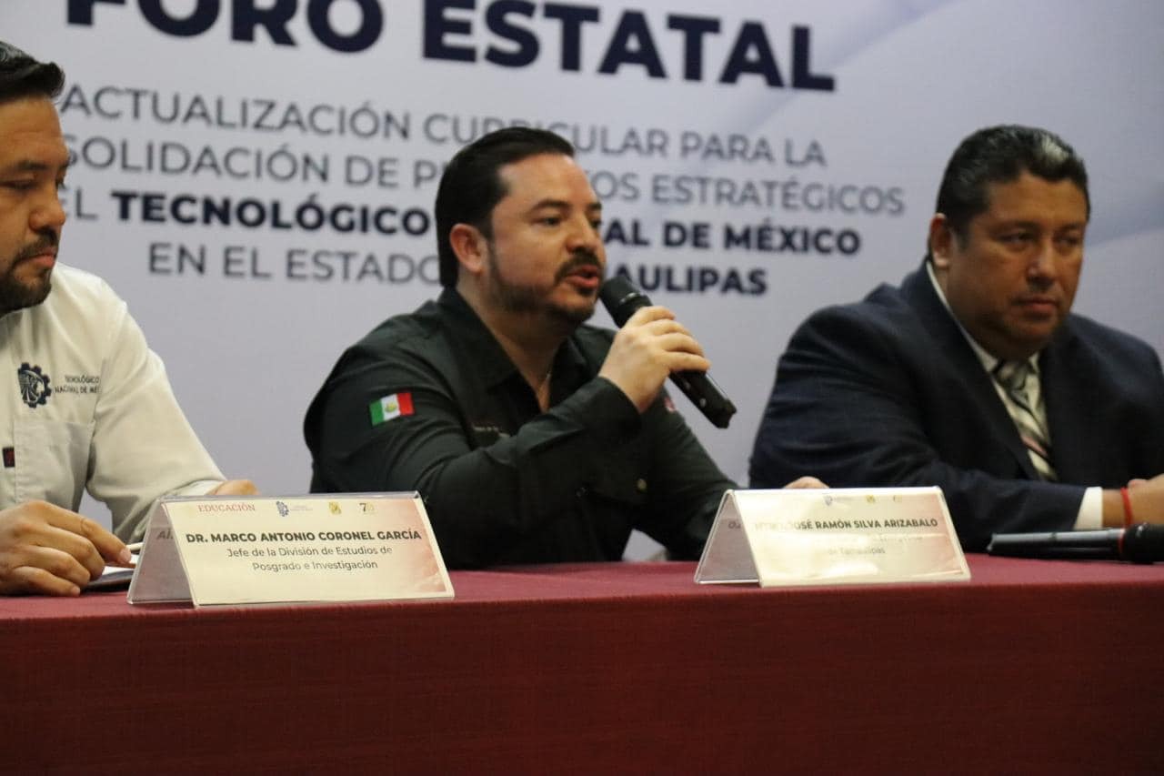 Participa José Ramón Silva en el Foro Estatal del Tecnológico de Ciudad Madero