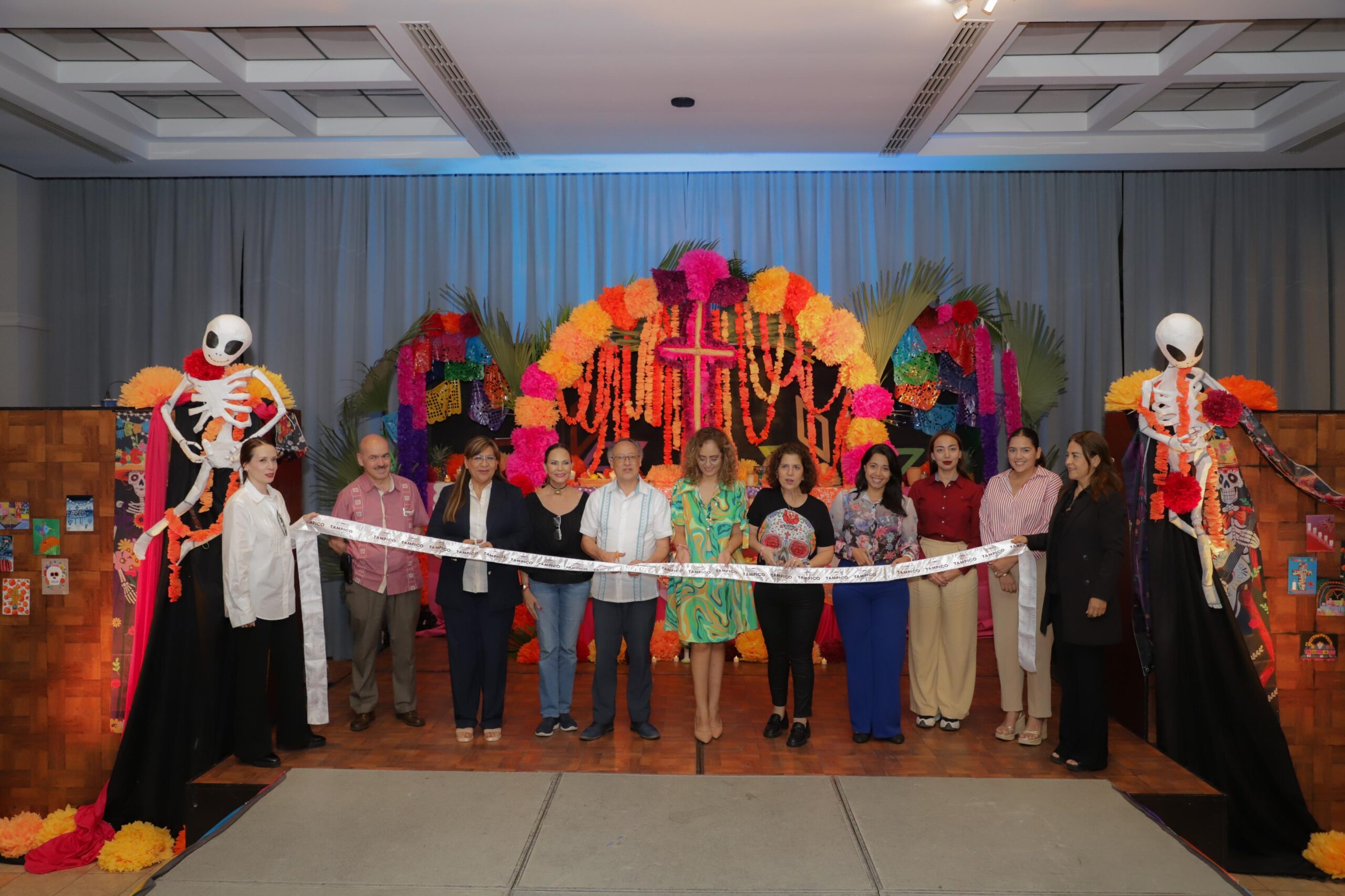 Una Festividad que Va con Todos» Celebra el Xantolo Tampico 2024 en la Casa de la Cultura