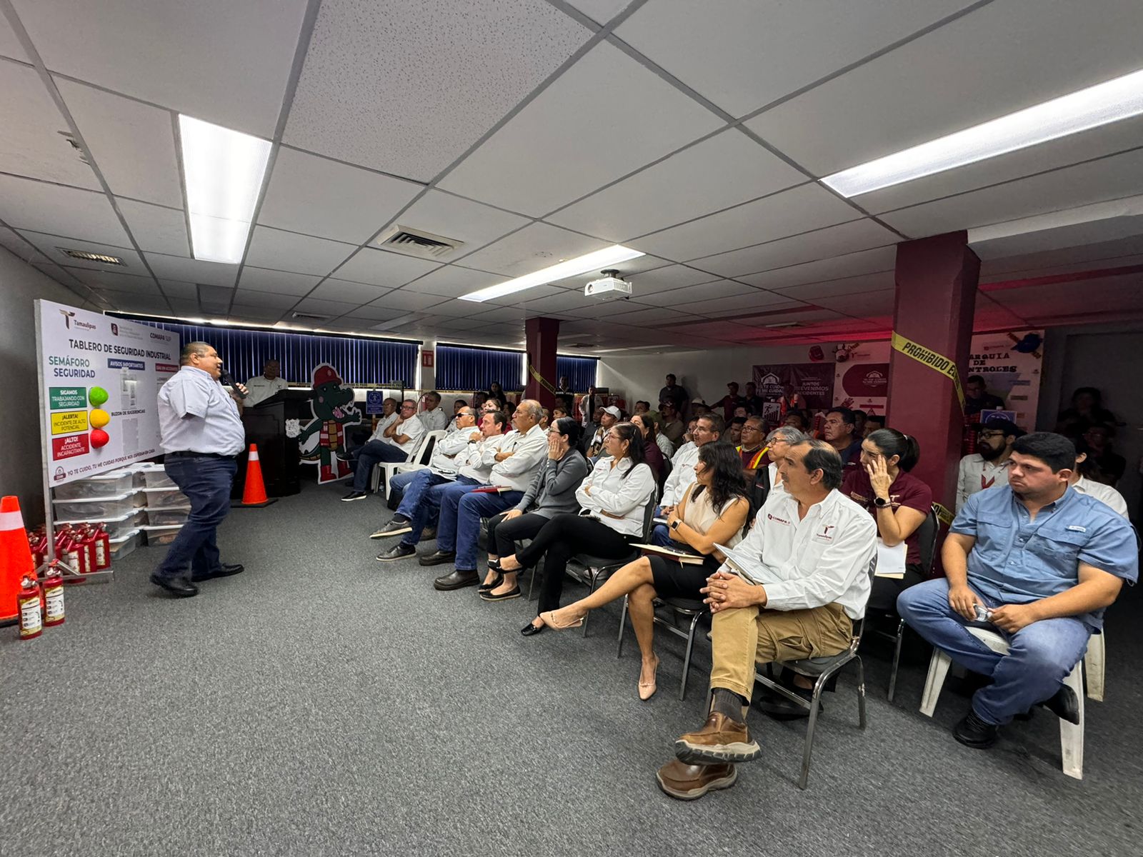 Emprende COMAPA Sur una campaña de concientización sobre seguridad industrial