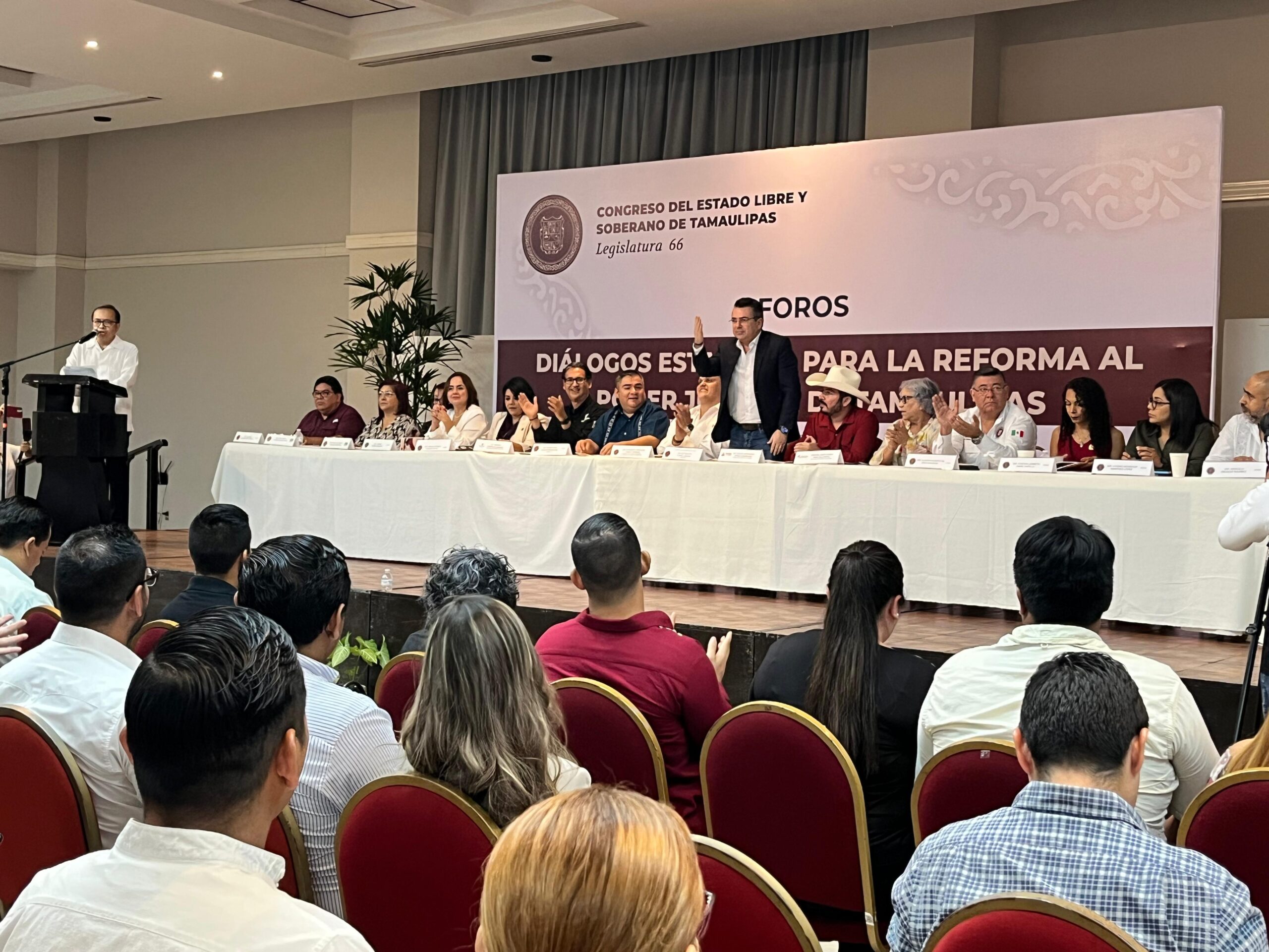 Diputados Locales Realizan en Tampico Foro Sobre Reforma al Poder Judicial del Estado