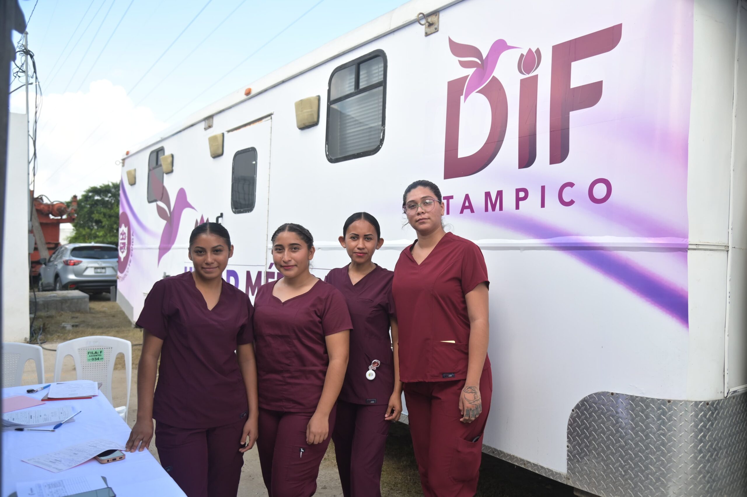 DIF Tampico Acerca Programas de Salud y Asistencia Social en Jornadas del Bienestar