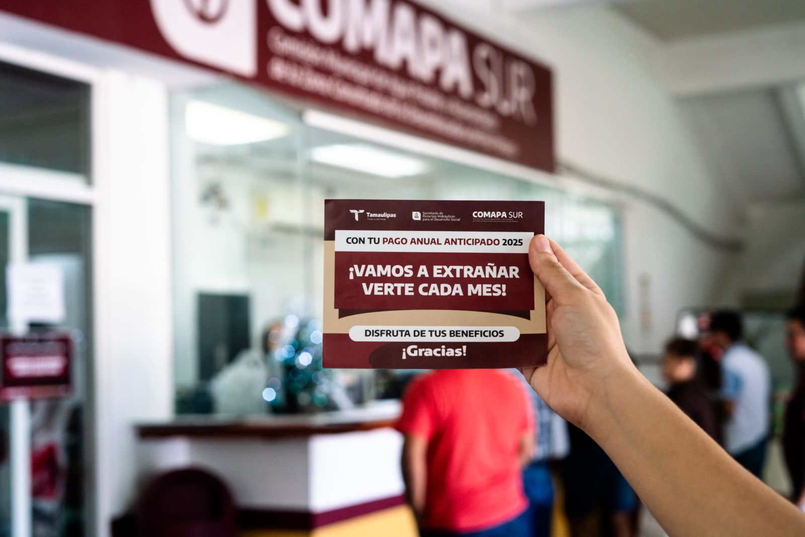 Aprovecha los últimos días de la promoción anual del Pago Anticipado 2025 de COMAPA SUR