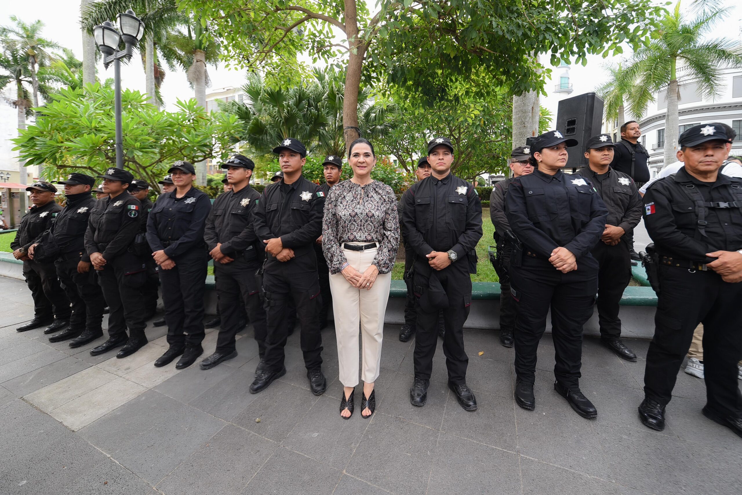 Reconoce Mónica Villarreal Participación de Guardia Estatal en la Construcción de la Paz