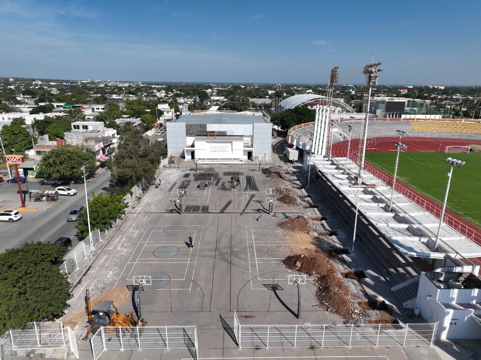 Con obra pública, se transforma la Unidad Deportiva “Adolfo Ruiz Cortines” de Ciudad Victoria