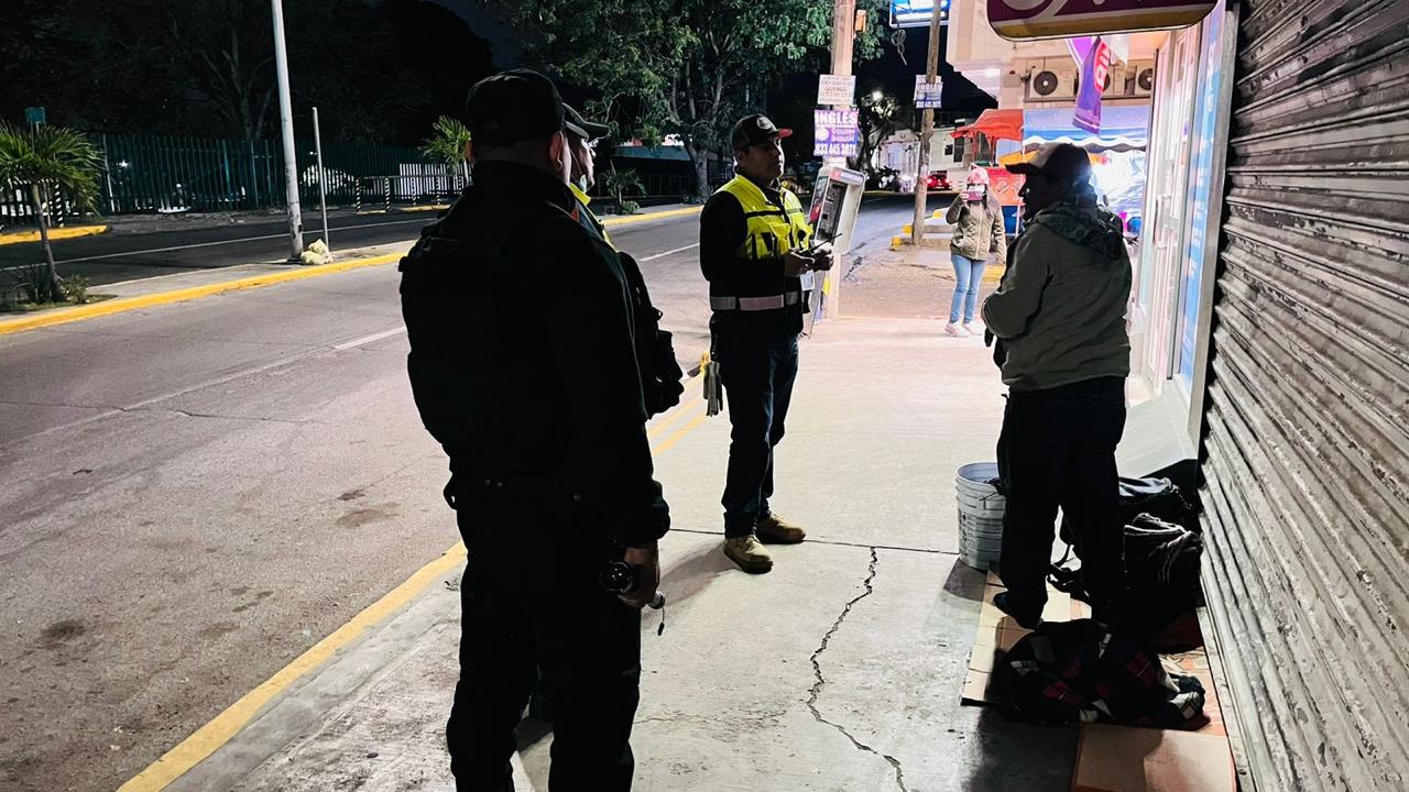 Guardia Estatal resguarda en albergue a persona en situación vulnerable