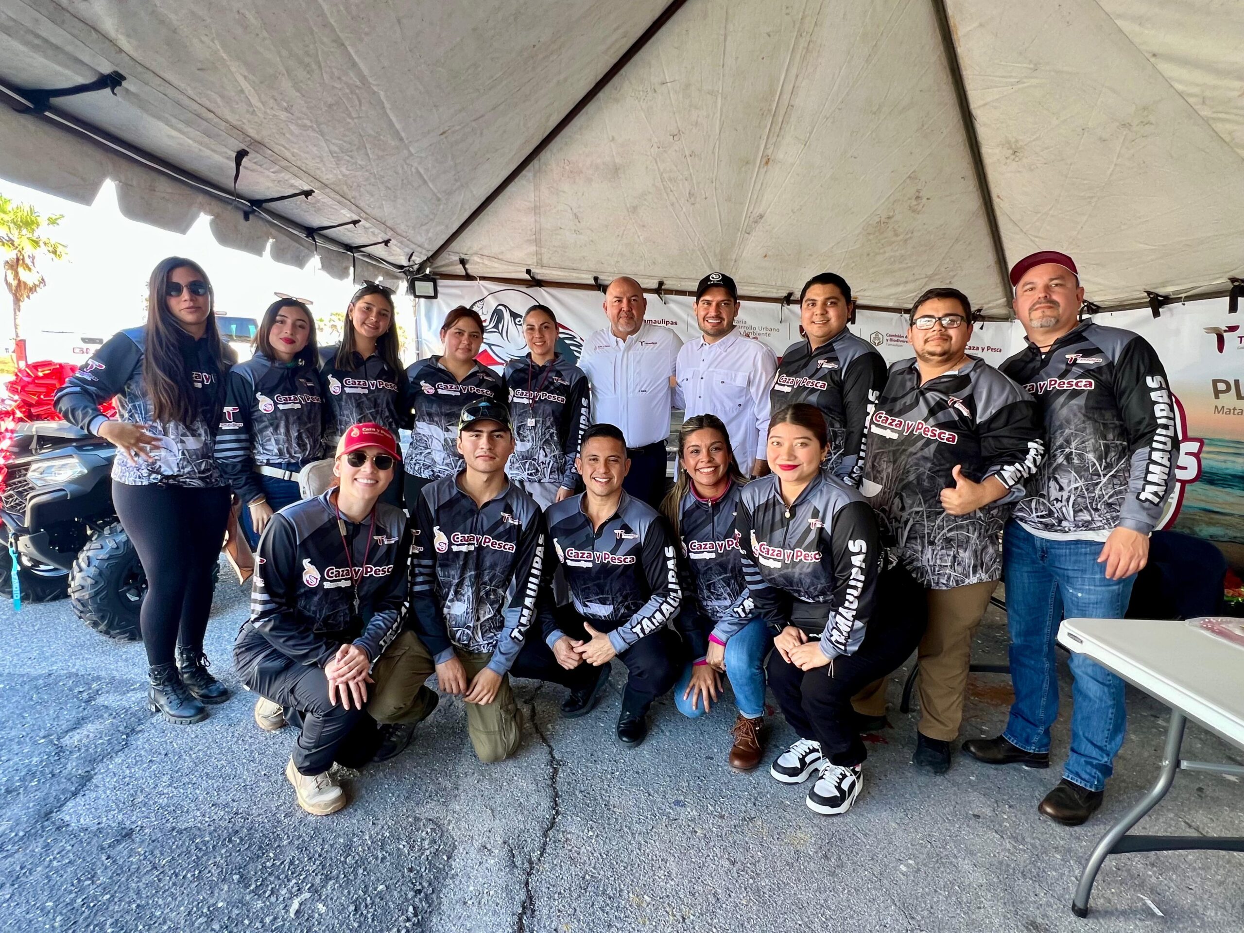 Alcalde Alberto Granados invita a disfrutar del Torneo de Pesca Copa Tamaulipas en la Playa Bagdad