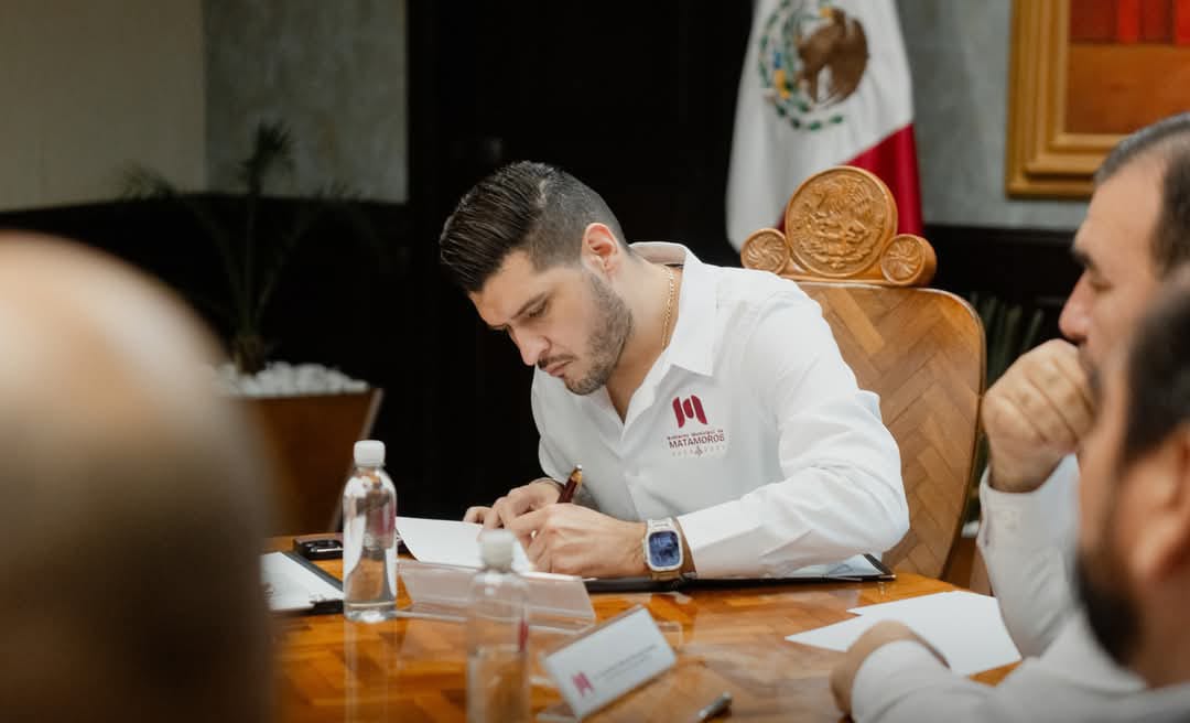 Firman convenio de colaboración Universidad Cedip y el Ayuntamiento de Matamoros