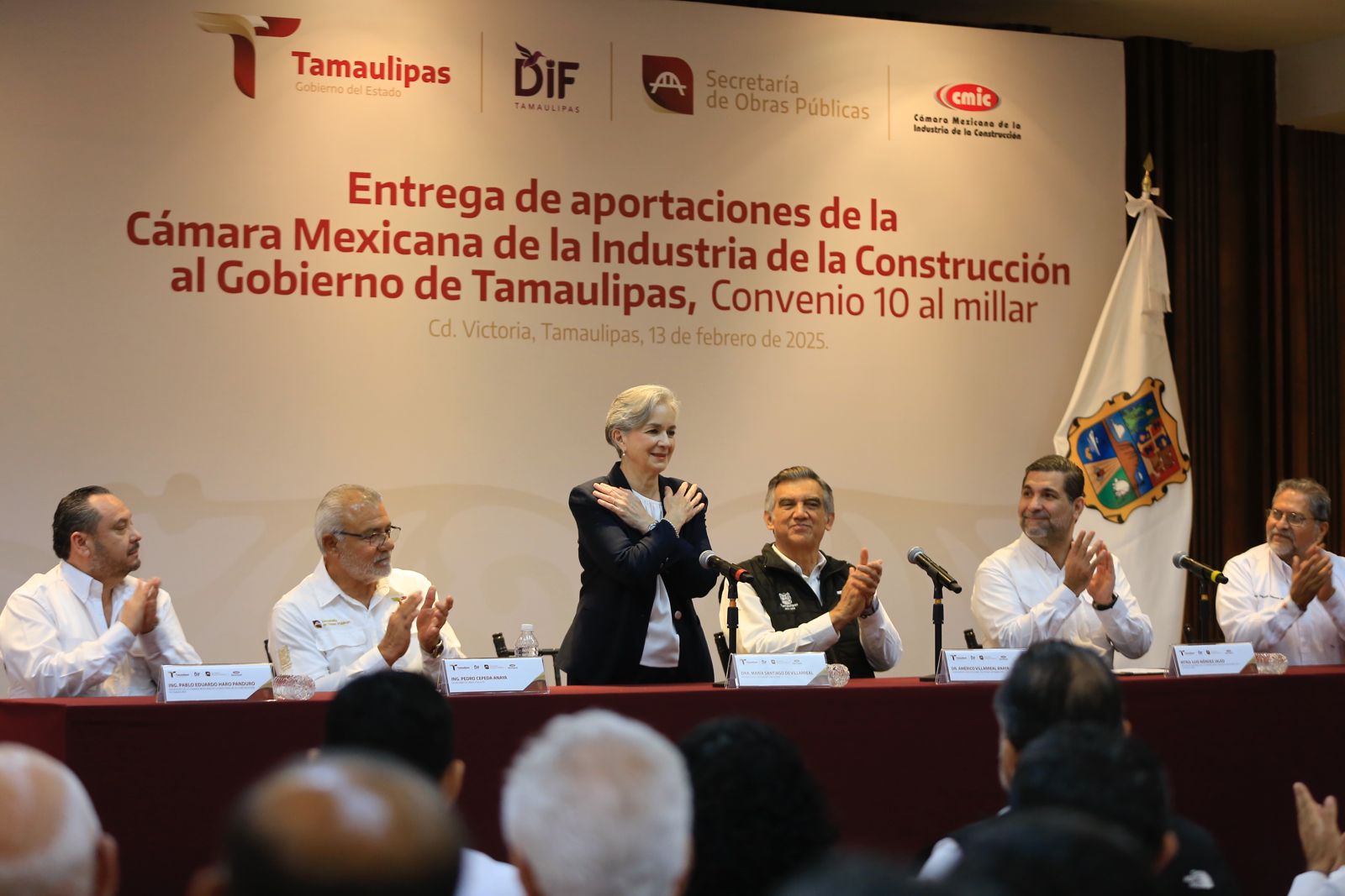 Presidente de la CMIC reconoce liderazgo del gobernador, que fomenta inversiones