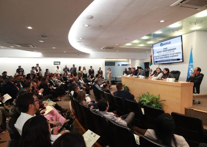 Participa Tamaulipas en foro de la Cámara de Diputados, sobre retos actuales en materia migratoria