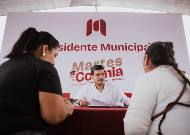 Beto Granados cumple su palabra: Audiencia pública en la colonia Independencia