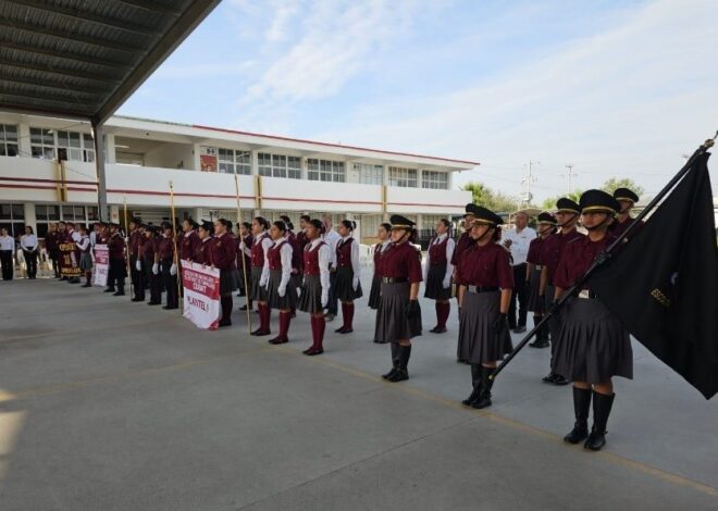 Realiza COBAT concursos regionales de escoltas y bandas de guerra