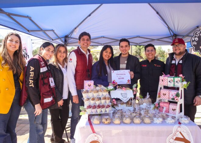 Realiza Injuve Mercado Tamaulipas en apoyo al emprendimiento joven en Nuevo Laredo