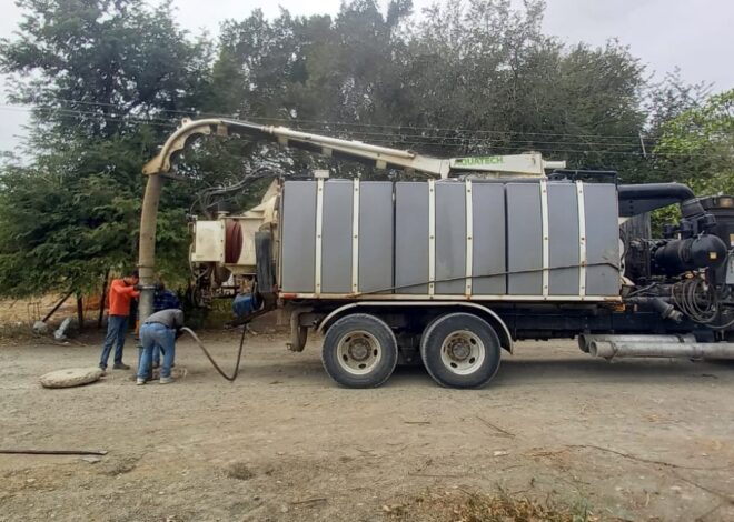 Intensifica Secretaría de Recursos Hidráulicos trabajos de saneamiento en diversos municipios de Tamaulipas