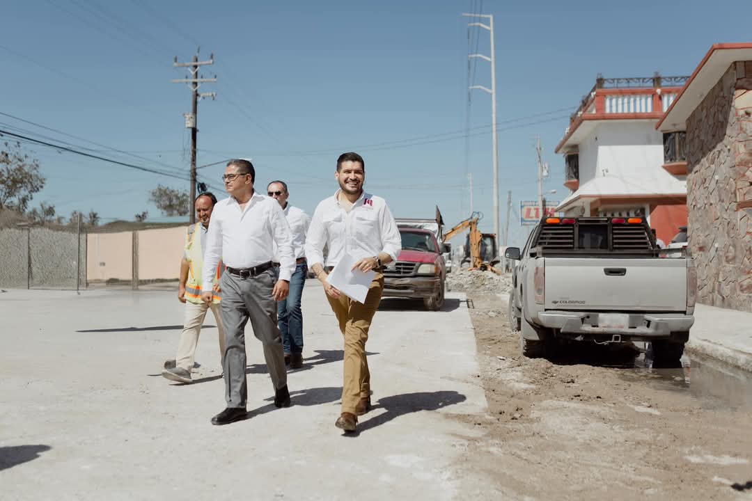 Matamoros se Transforma; supervisa Beto Granados reparación de drenajes sanitarios