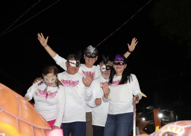 Disfrutan miles de familias el primer desfile del carnaval en Altamira