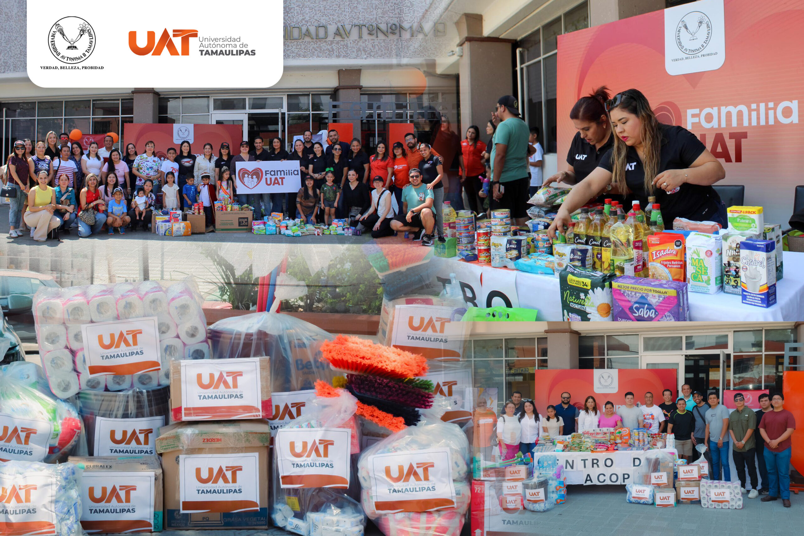 Suma la UAT apoyo para familias afectadas por tormentas en el norte de Tamaulipas