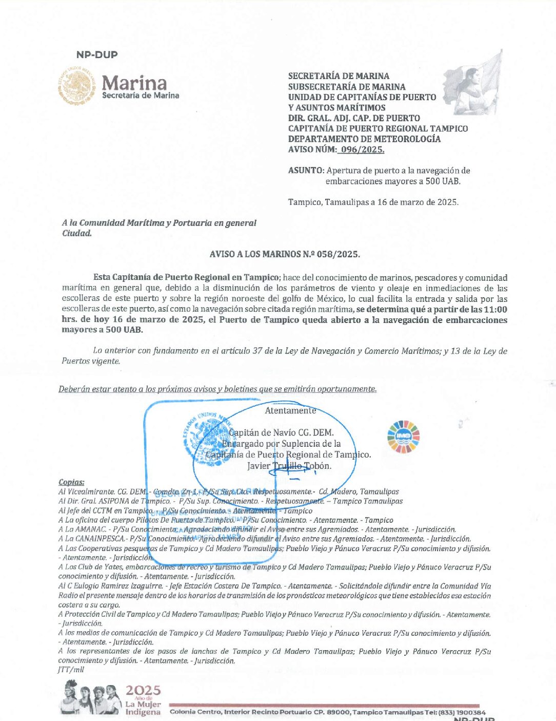 SECRETARÍA DE MARINA