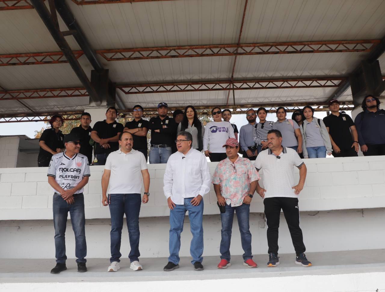 Estadio de Altamira muestra un nuevo rostro