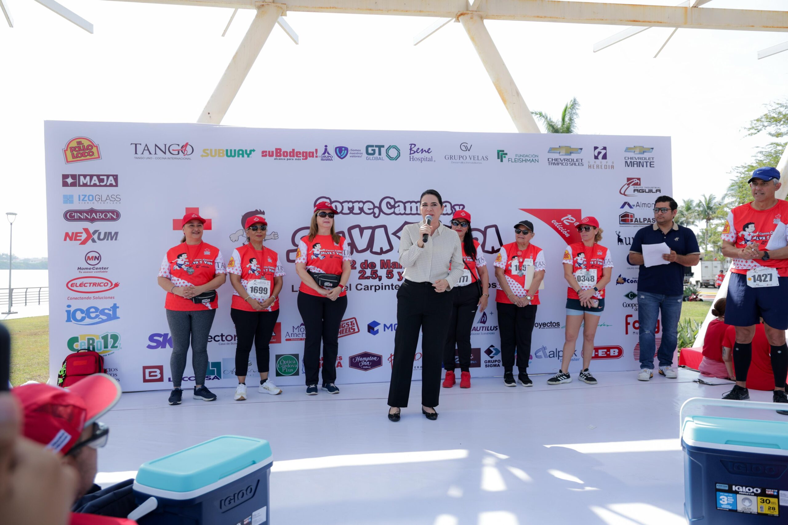 Mónica Villarreal Reafirma su Respaldo a la Cruz Roja Impulsando la Convivencia Familiar