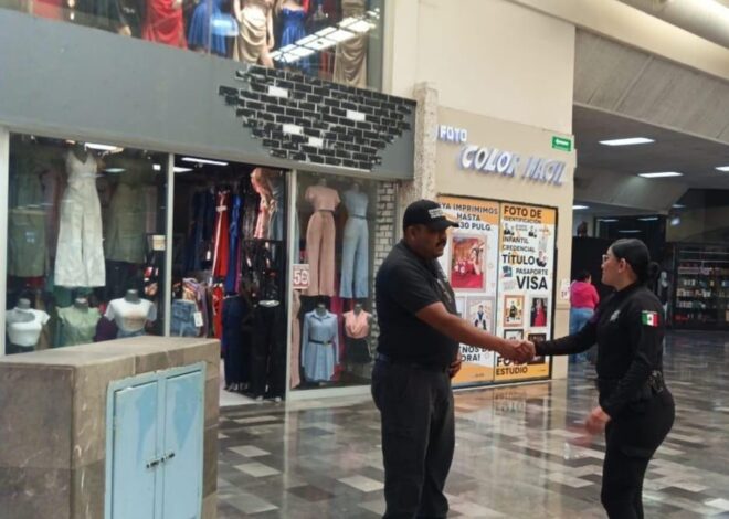 Vigila Guardia Estatal centros comerciales de Matamoros