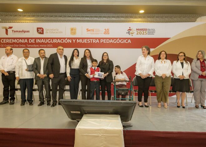 En Tamaulipas la educación inclusiva es el corazón de la transformación