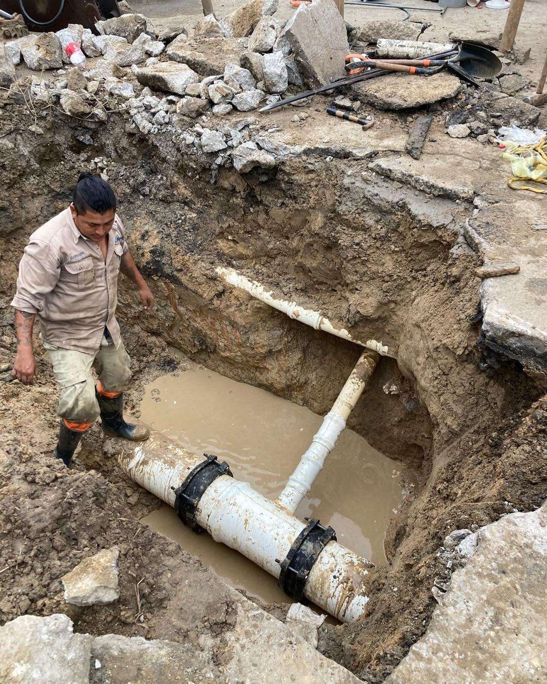 Mejora COMAPA Altamira presión del agua en Fraccionamiento San Ángel