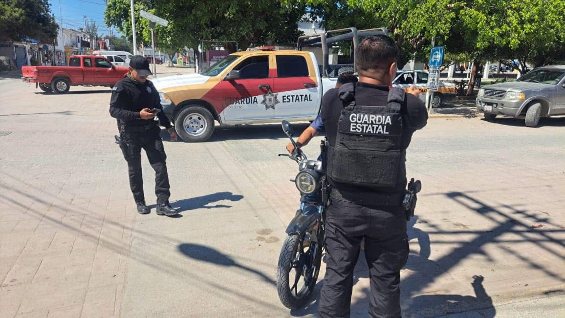Refuerza Guardia Estatal prevención con el Operativo Moto Segura