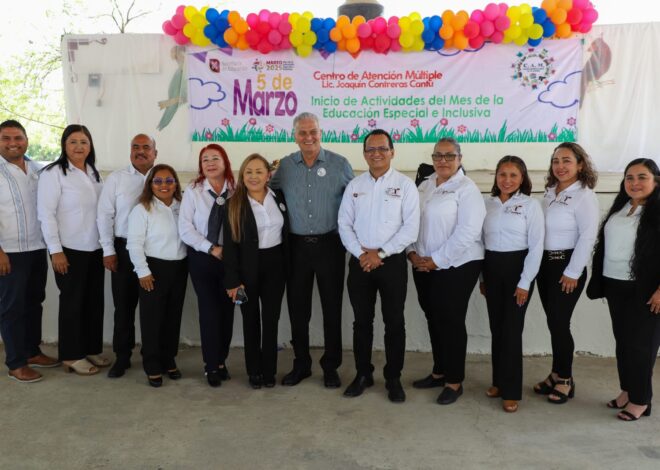 Reafirma Salud Tamaulipas compromiso con la educación especial e inclusiva