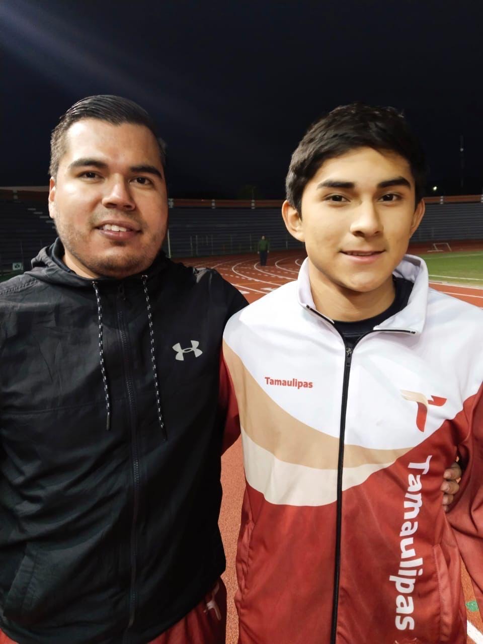 Tamaulipeco Yeray Becerra sigue brillando en el atletismo nacional e internacional