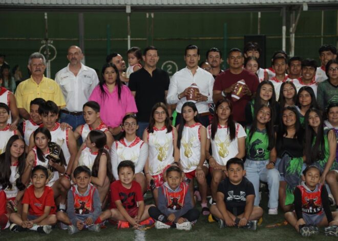 Premian a las y los campeones del torneo de tochito flag organizado por el INDE