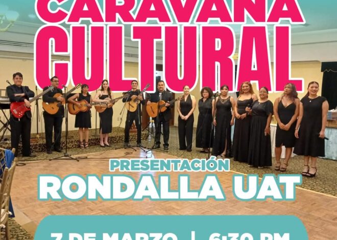 Invitan a la presentación de la Rondalla UAT en la Manuel R. Díaz