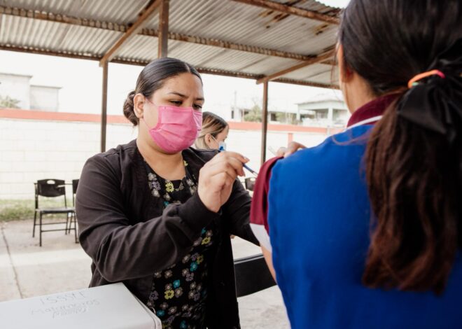 Lleva DIF Matamoros Brigada Asistencial a la Secundaria No. 9 “Profr. Cándido Moreno Ruiz”