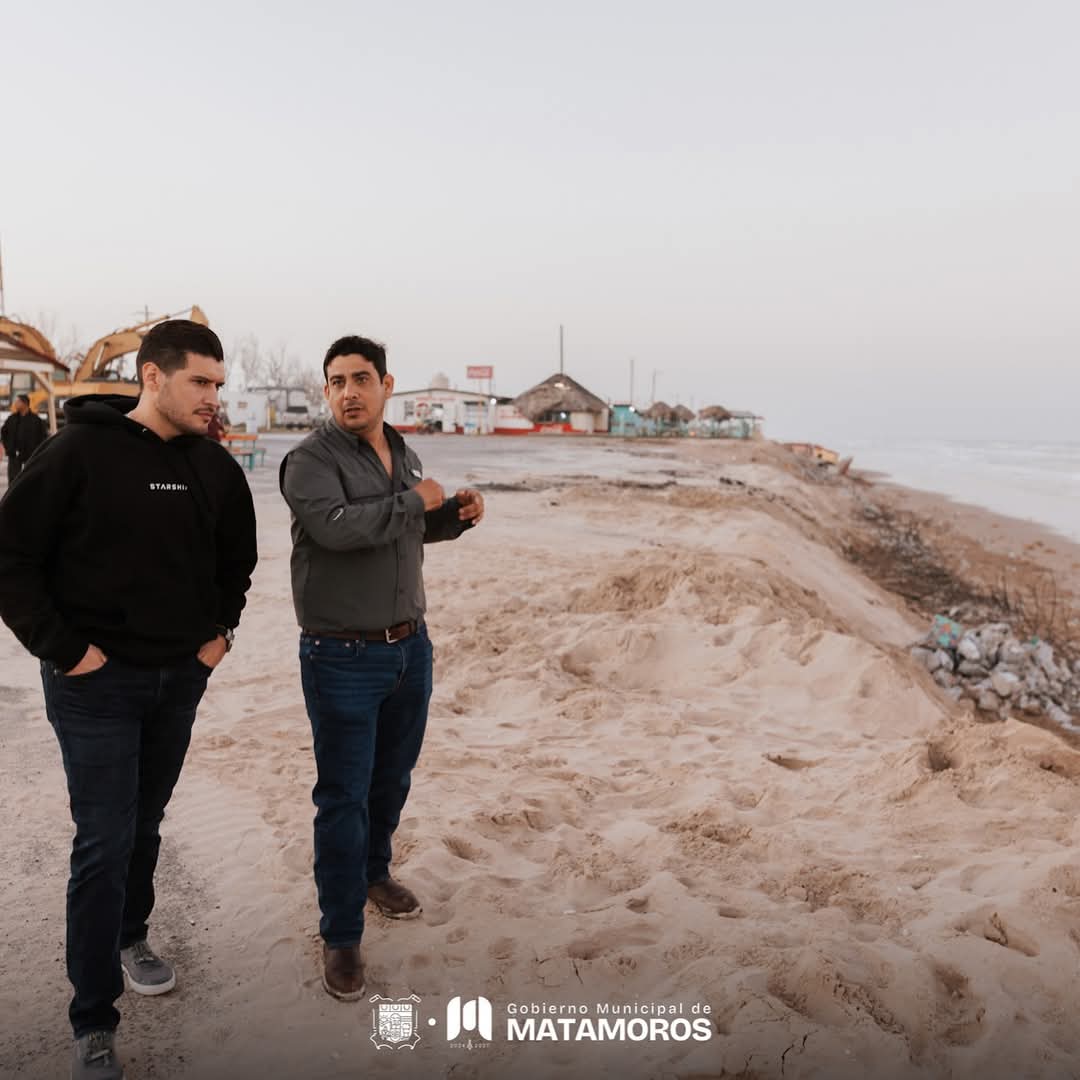 Supervisa el Alcalde Beto Granados remodelación en Playa Bagdad