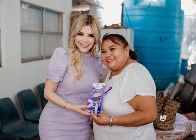 Promueve Presidenta del DIF Matamoros Campaña por el Día de la Mujer