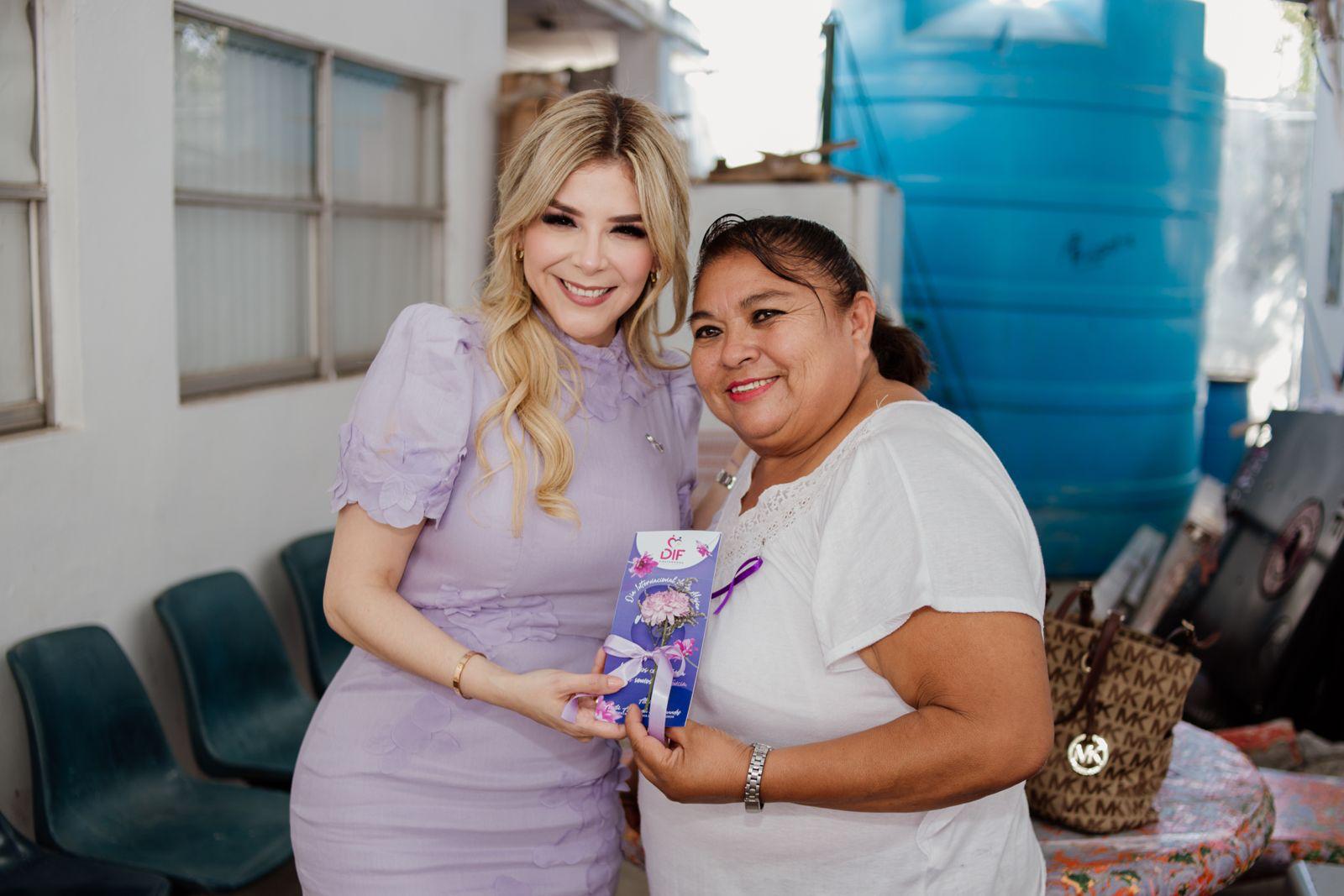 Promueve Presidenta del DIF Matamoros Campaña por el Día de la Mujer