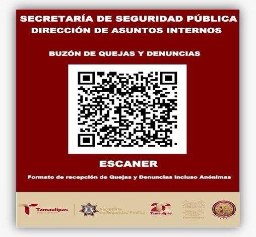 Cuenta SSPT con programa de “Recepción de Quejas y Denuncias”