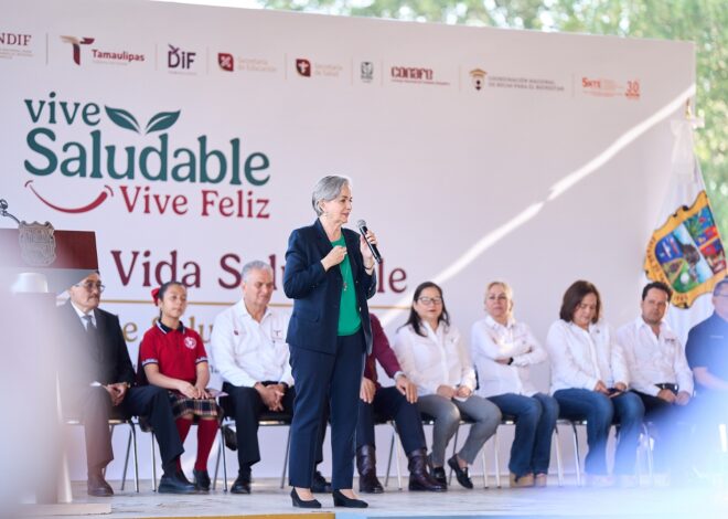 Participa DIF Tamaulipas con el registro de peso y talla durante Jornadas de Salud Escolar