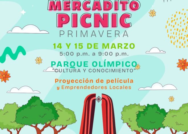 Invita Gobierno de Matamoros a celebrar la primavera en el Mercadito Picnic