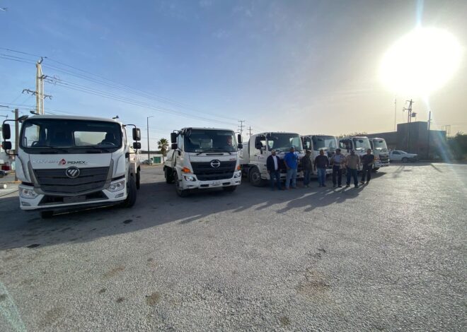 Refuerza Secretaría de Recursos Hidráulicos combate a incendios en Ciudad Mante con pipas