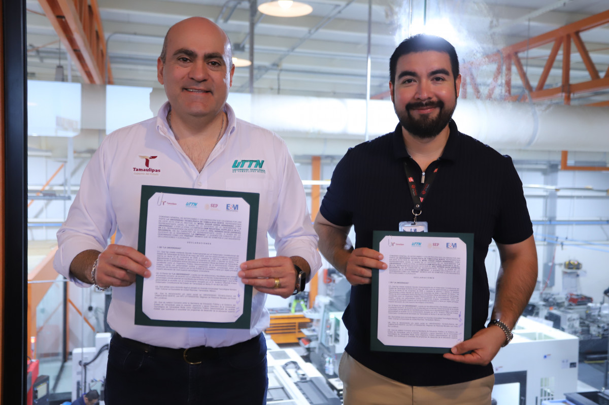 Fortalece UTTN formación profesional mediante convenio con empresas del sector productivo