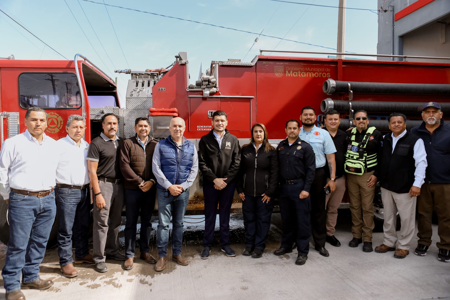 Reabre Beto Granados estación de Bomberos de la Ciudad Industrial