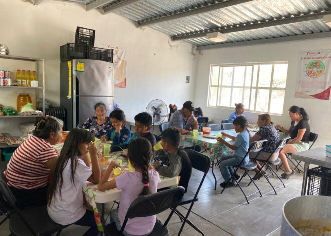 Brindan Comedores de Bienestar alimentos en zonas prioritarias