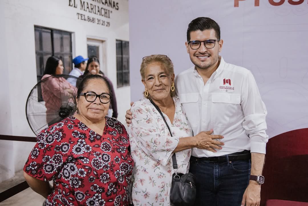 El alcalde Beto Granados es recibido con gran ánimo y cariño en la colonia Sección 16