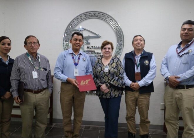 Colaborará Universidad Tecnológica de Altamira con el Sistema Portuario Nacional