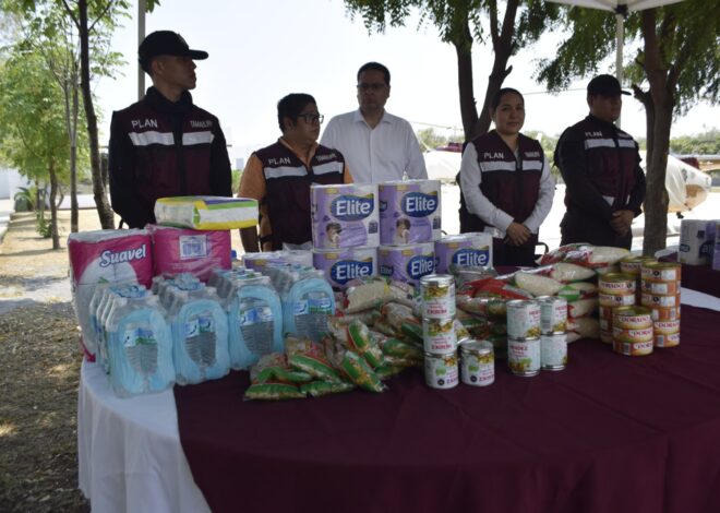 Se suma SSPT con donativos para población afectada por inundaciones en la frontera